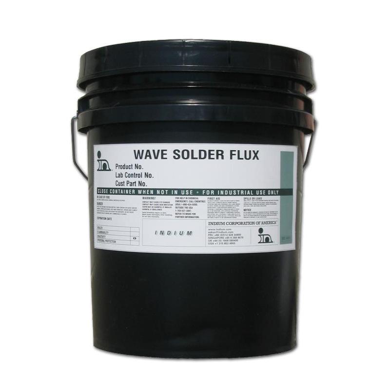 Indium Liquid Flux 2212 ''RMA'' Rosin-based No-Clean  5 gal Jug 